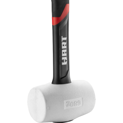 680g 1.5lb Fibrecore Rubber Mallet White